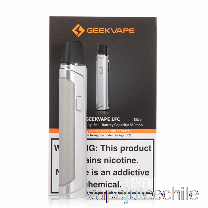 Vape Chile Geekvape Aegis One & 1fc Pod System [1fc] Plateado